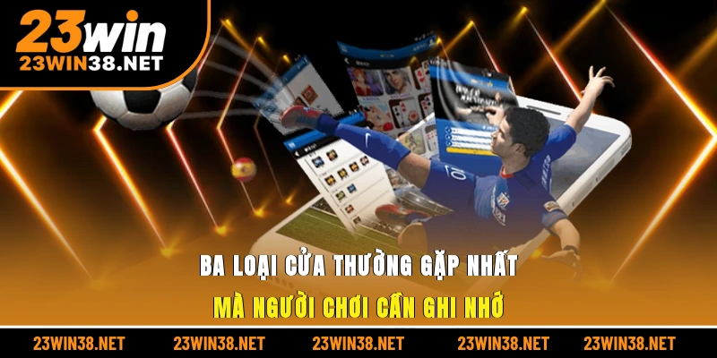 Ba loại cửa thường gặp nhất mà người chơi cần ghi nhớ